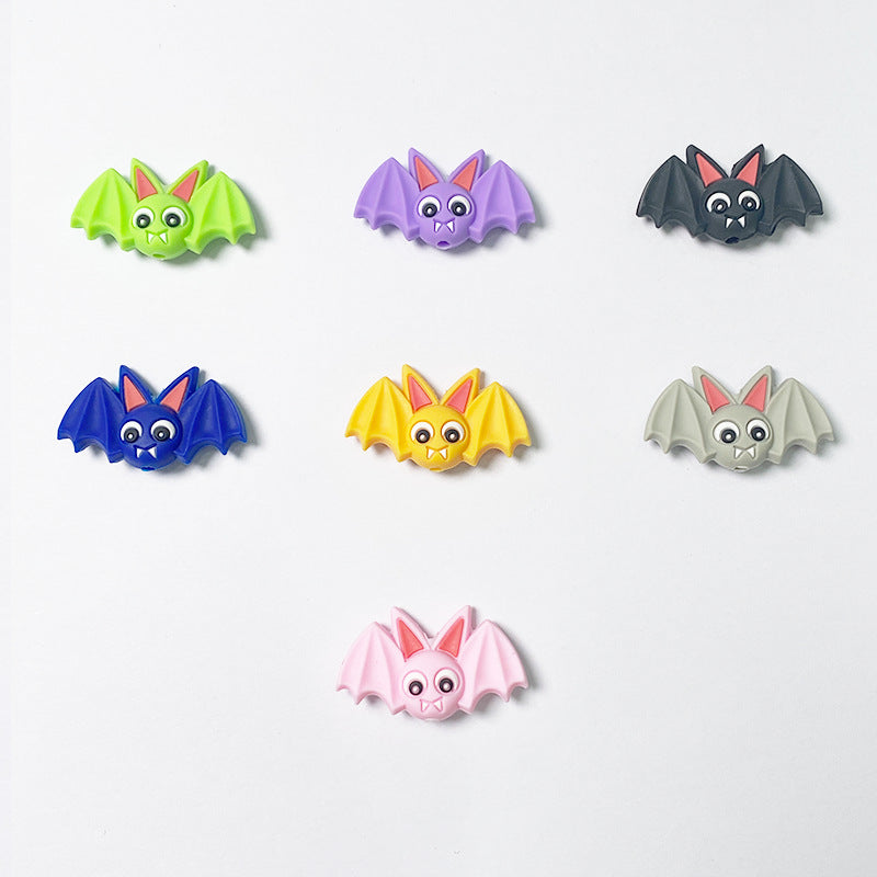 Wholesale 100pcs Cartoon Ornaments Accessories Silicone Beads